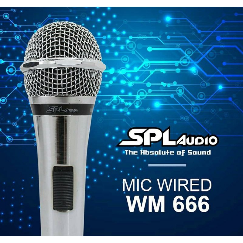 Mic SPL Audio Dynamic Microphone WM 666