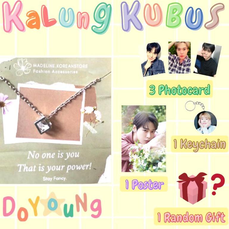Kalung Gembok Jaehyun Mawar Taeyong Jaemin Renjun Kubus Doyoung Ring Jeno Sunflower Haechan Fish Tai