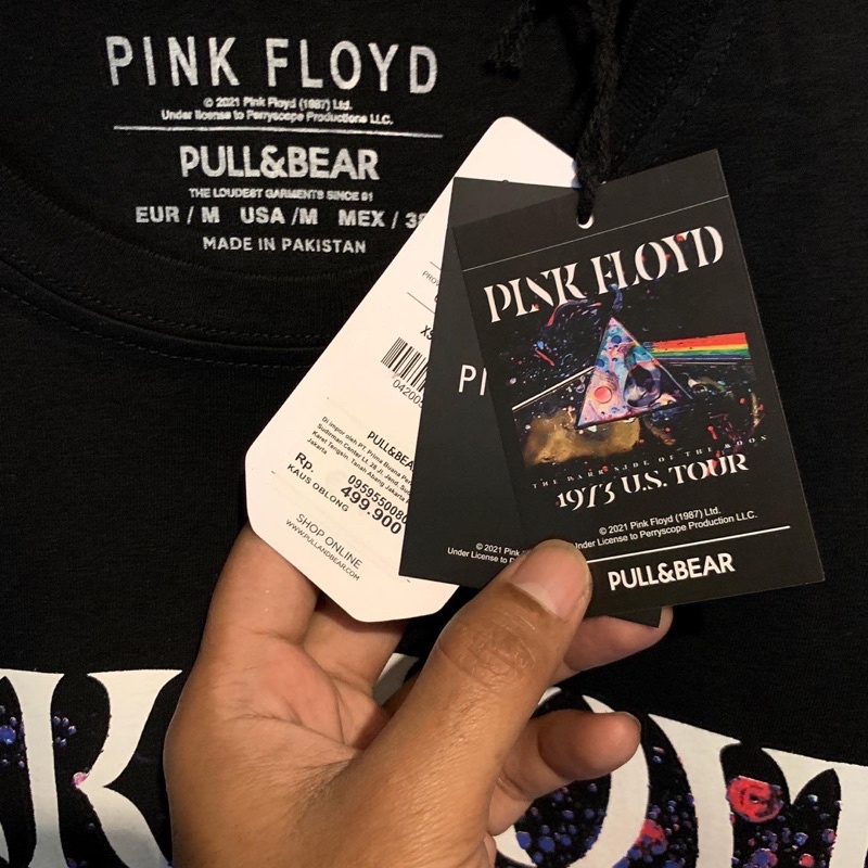 TSHIRT PULL&amp;BEAR x PINK FLOYD BNWT