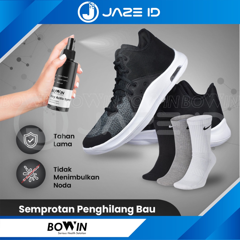 Bowin Activ Spray Semprotan Penghilang Bau Kaos Kaki Sepatu Tangan