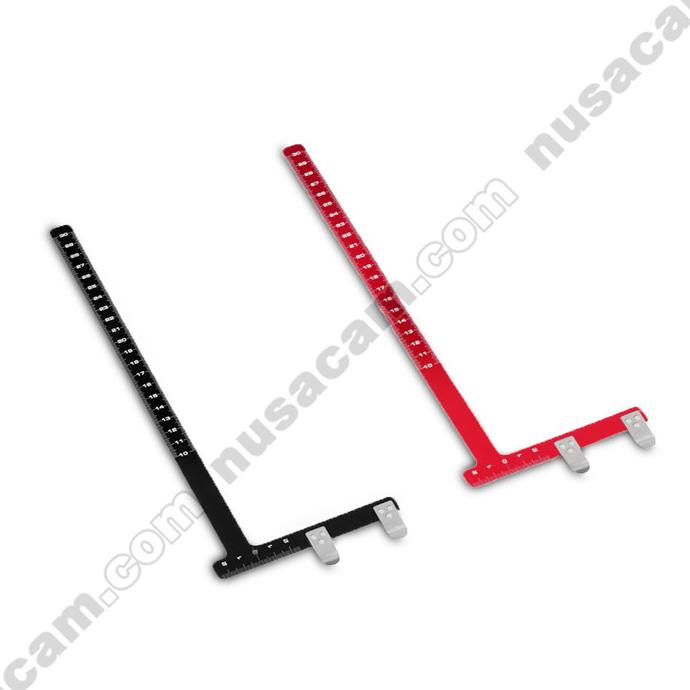 

Fismil T Gauge Scale Square T-Gauge T-Scale Penggaris Siku D-Loop