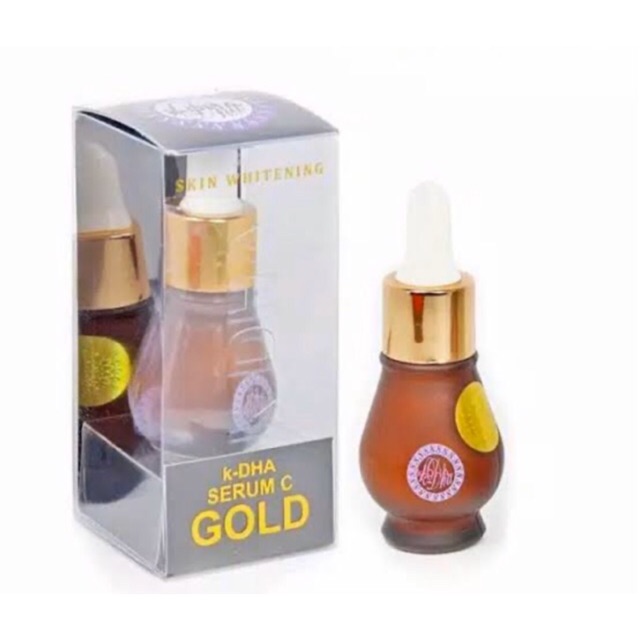 Serum C Gold K-DHA BPOM /K-Dha Serum C Gold Skin Whitening Original