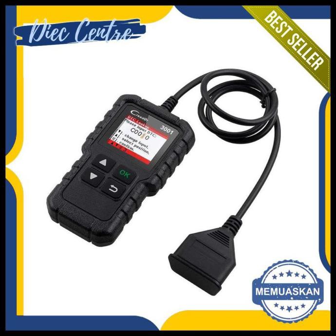 Diskon Creader Launch Cr3001 Original Full Obd 2 Scanner Diagnostic