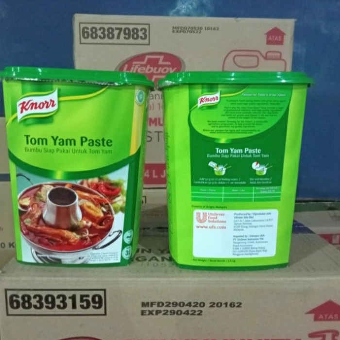 

PRODUK TERBAIK - KNORR TOM YAM PASTE 1.5 KG PASTE