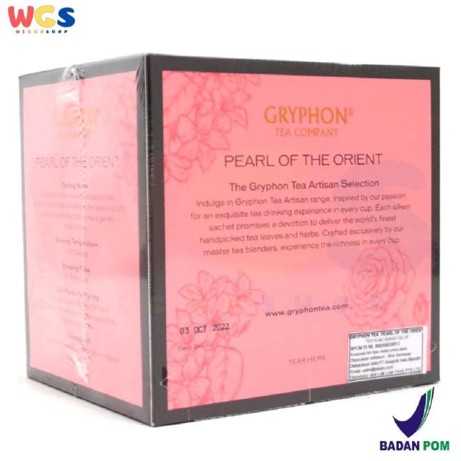 

[[BISA COD]] GRYPHON TEA PEARL OF THE ORIENT FUJIAN JASMINE PEARL GREEN TEA / BOX BERGARANSI Kode