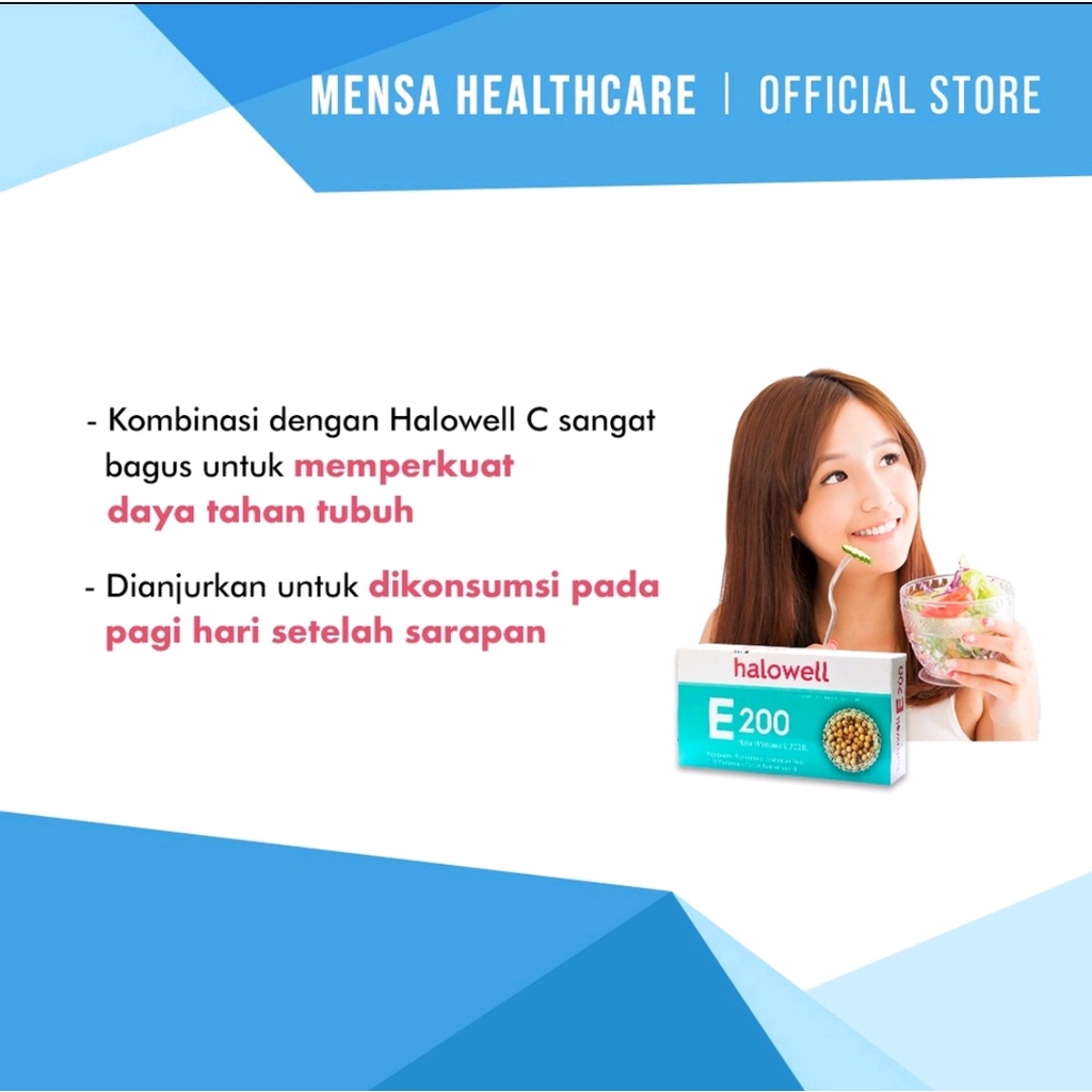 Halowell Vitamin E 200iu - exp 2025
