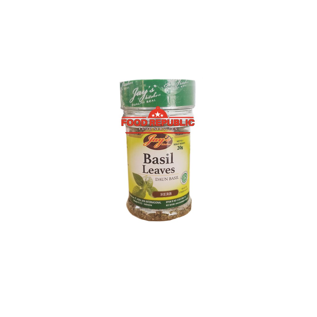 JAYS BASIL LEAVES 20 GR - JAYS DAUN BASIL ITALIAN SEASONING HALAL