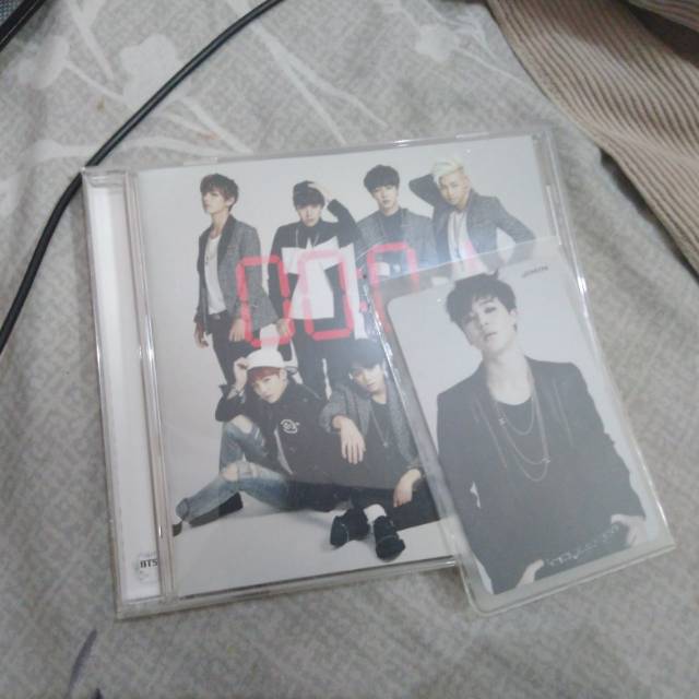 BTS JAPANESE ALBUM WAKE UP WITH JIMIN PHOTOCARD