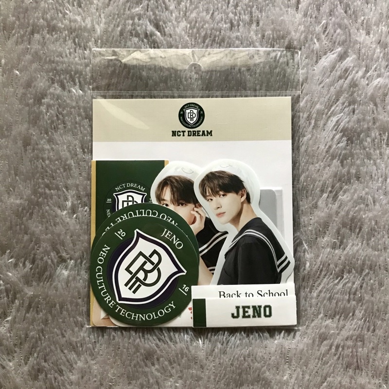 Luggage Sticker Set Back To School - Jeno NCT Dream