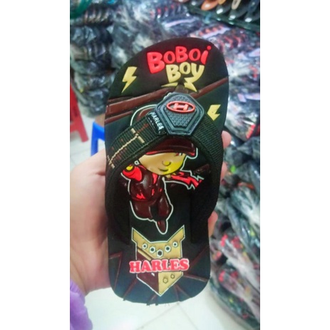 OBRAl CUCI GUDANG SENDAL  KARAKTER BOBOIBOY BISA COD