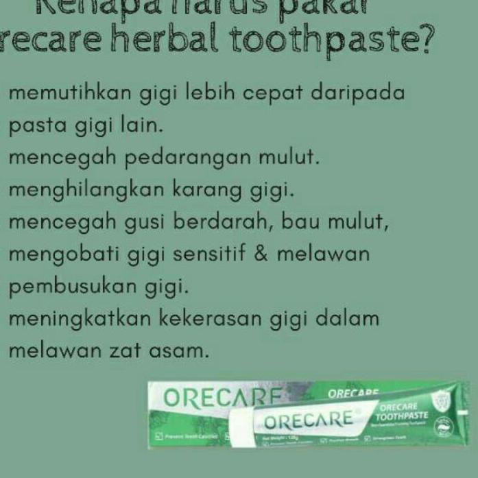 ℮ ()odol /odol /orecare /orecare /super whitening/orecare/pasta gigi terbaik ✧