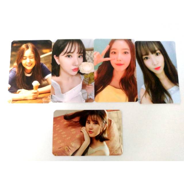 PHOTOCARD GFRIEND PARALLEL & RAINBOW ORIGINAL