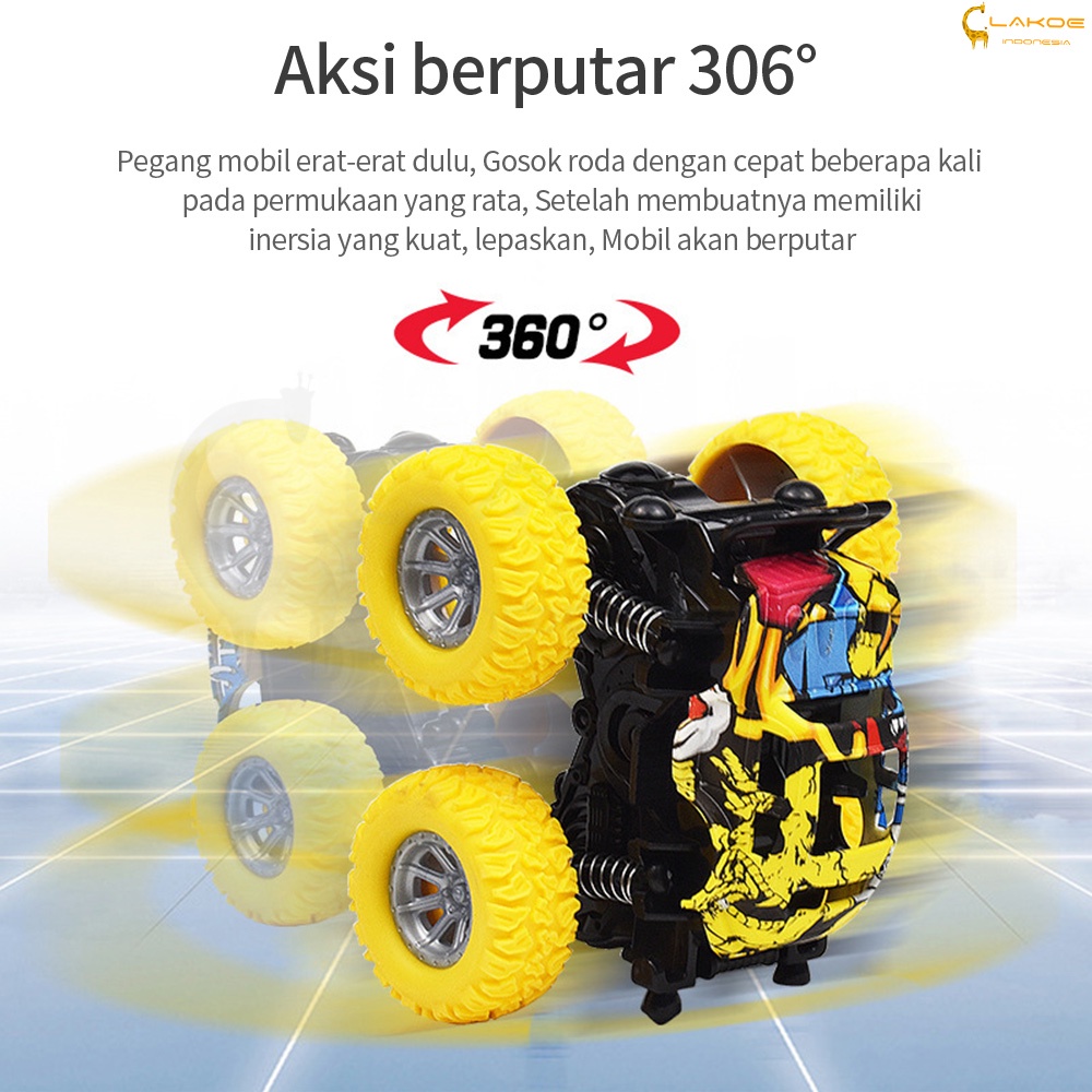 LAKOE monster zap mainan mobil jip offroad / mobil anak