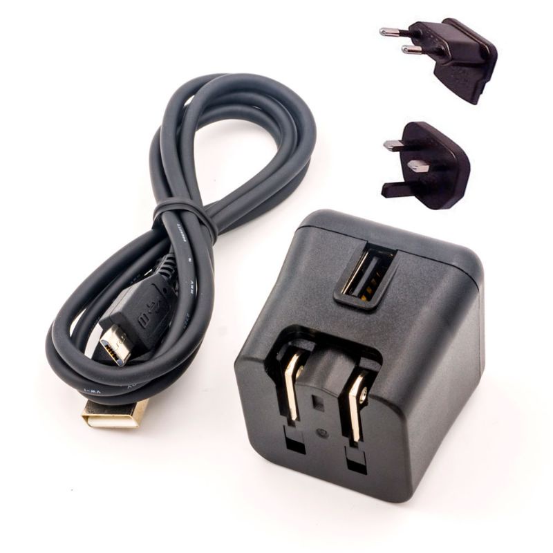 Ktec Set Travel Charger USB Port 3A EU US UK - P4716