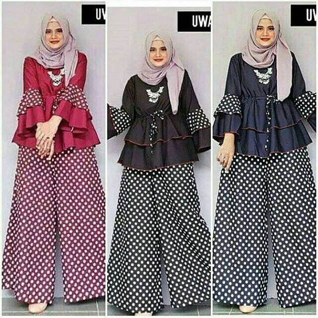 Fashion Wanita Dress Maxi Panjang dengan Print Floral i Fashion Wanita Dress Maxi Panjang dengan Print Floral i