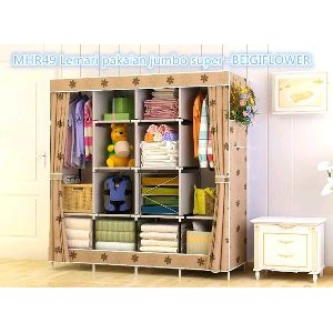LEMARI PAKAIAN JUMBO SUPER LEMARI PORTABLE