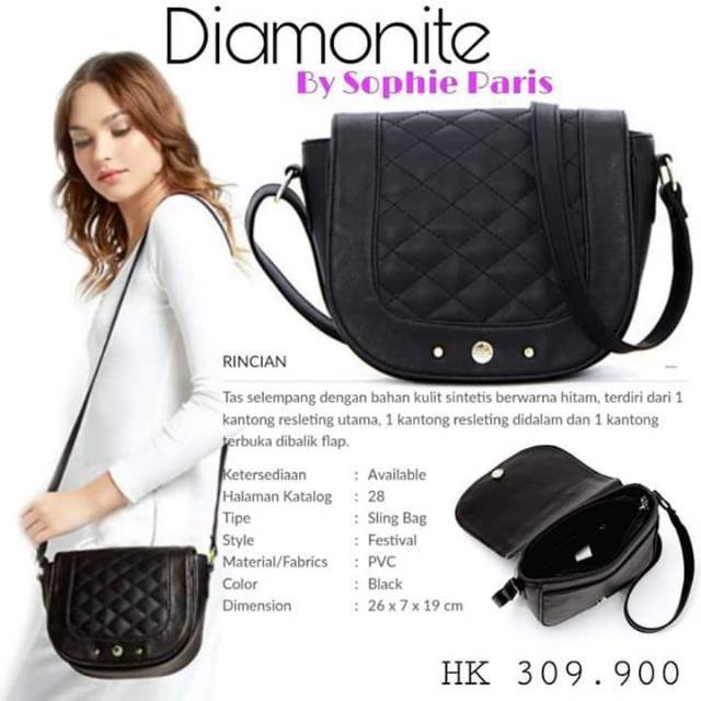 PROMO TAS SLEMPANG DIAMONITE SOPHIE PARIS