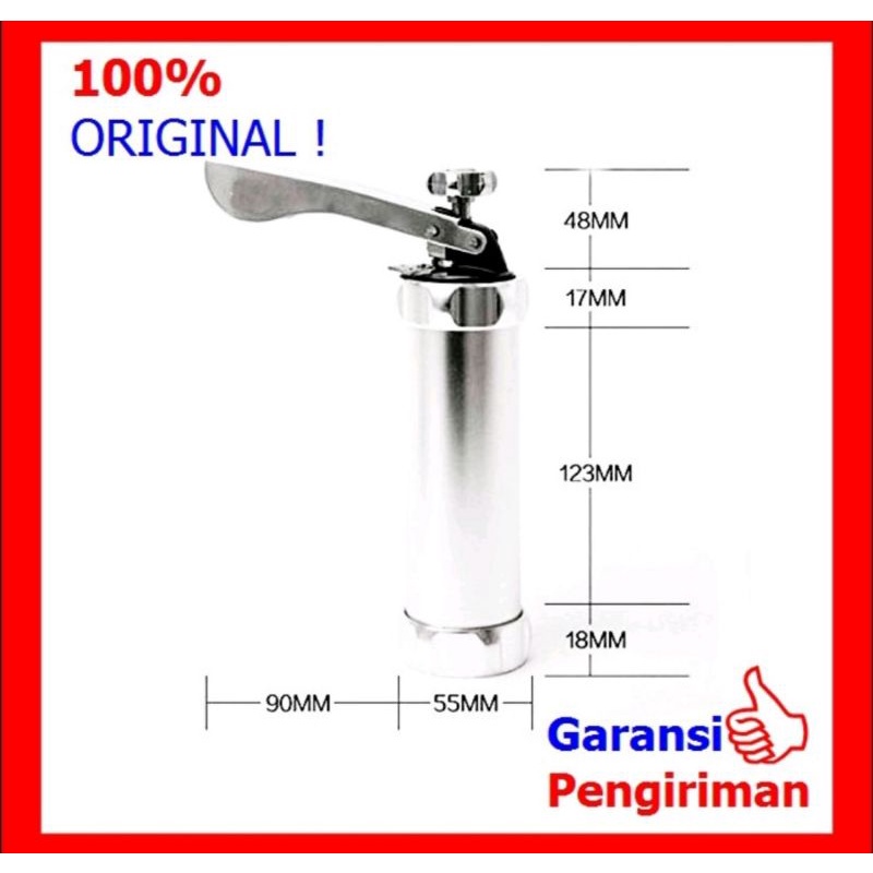 Alat cetak kue kering 10 motif stainles stell cetakan kue 10 mata