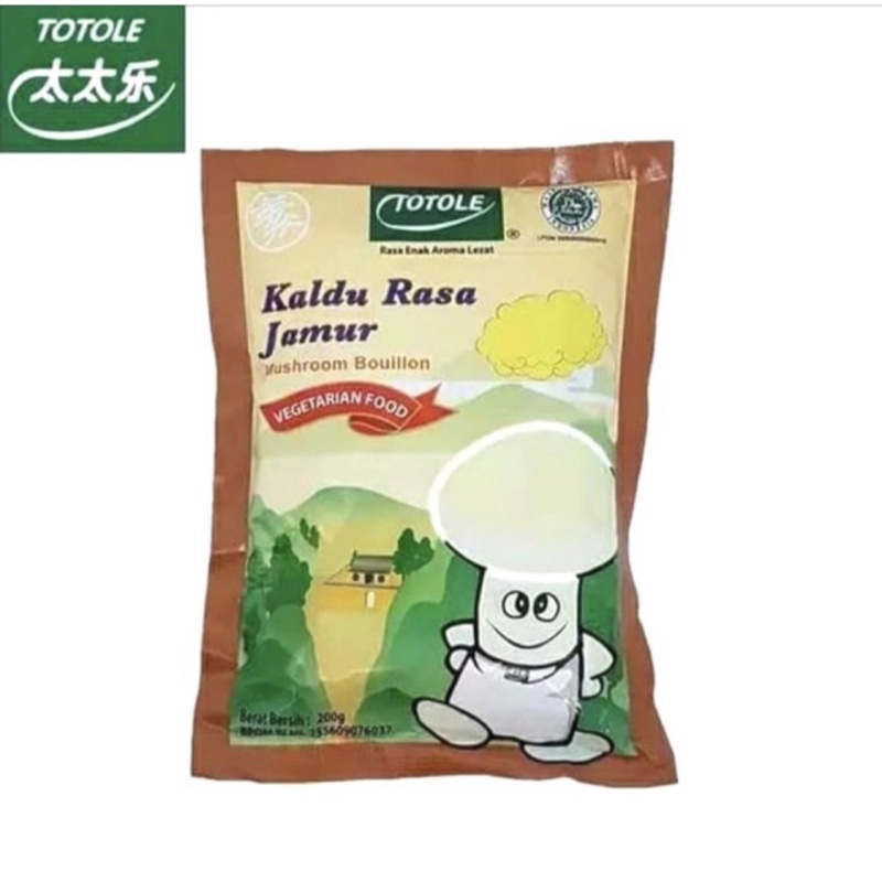 

Totole kaldu jamur 200gr