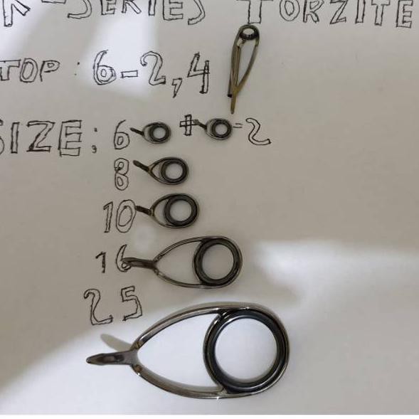 ³³ ✤hmf» ³³ RING GUIDE MARIT SET K SERIES NON FUJI TORZITE ³³³