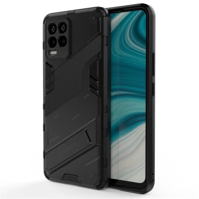 REALME 10 4G 9i 9 4G 9 PRO PLUS / REALME 8 4G / 5G / 8i 8 PRO NARZO 50 GT NEO 2 SOFT CASE KICKSTAND CYBERPUNK SERIES