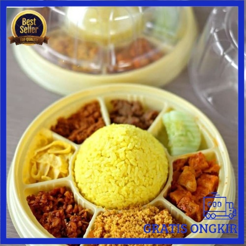 

Mika Bulat Tumpeng / wadah makan / ct 20 sekat/pcs -Terlengkap-Termurah-Berkualitas