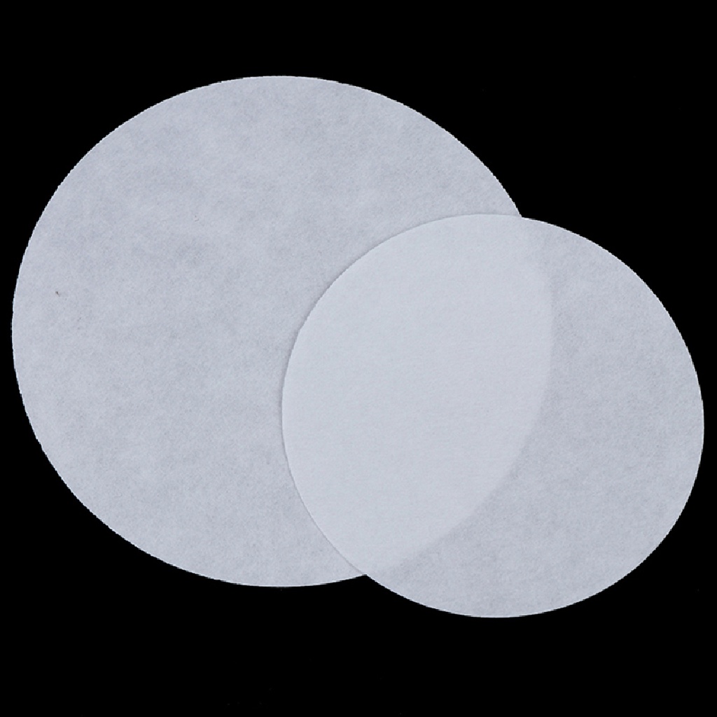 Adawnshbhyu 100Pcs Kertas Filter Laboratorium Circular Qualitative Filter Paper Medium Speed