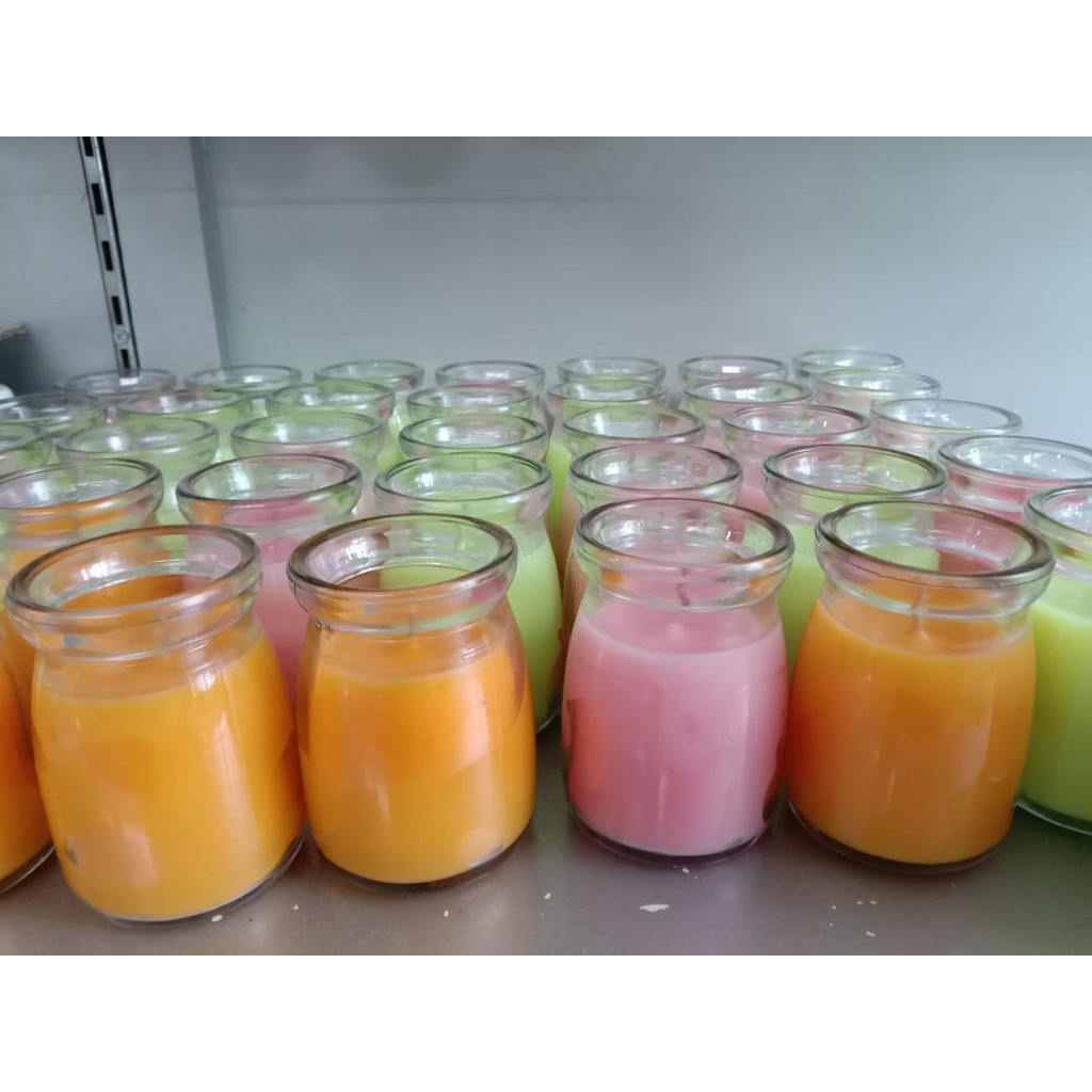 Gelas Lilin / Gelas Lilin Kaca / Lili Aromaterapi / Gelas Lilin Saouvenir