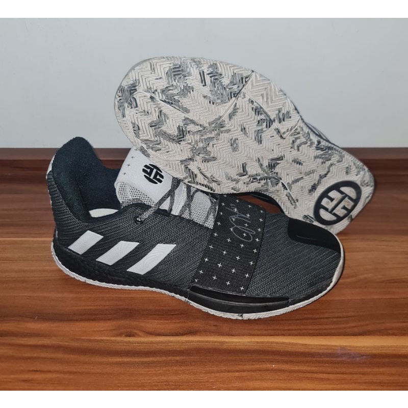 ADIDAS HARDEN VOL. 3 COSMOS BLACK WHITE Second Import