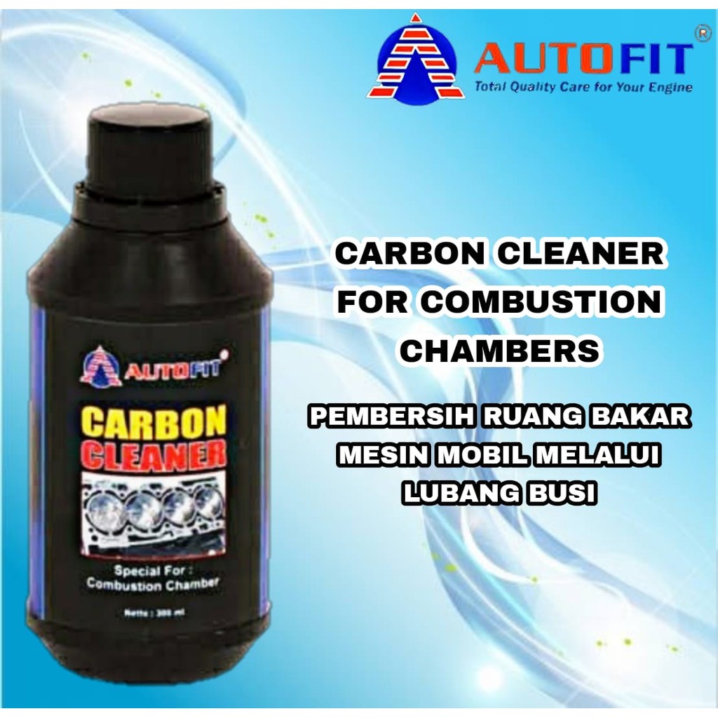 AUTOFIT Carbon Cleaner 300ml Pembersih Kerak Karbon Ruang Bakar Mesin