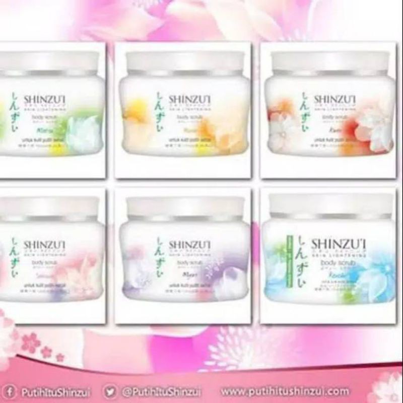 LULUR SHINZUI BODY SCRUB 200 GR ASLI~ORIGINAL