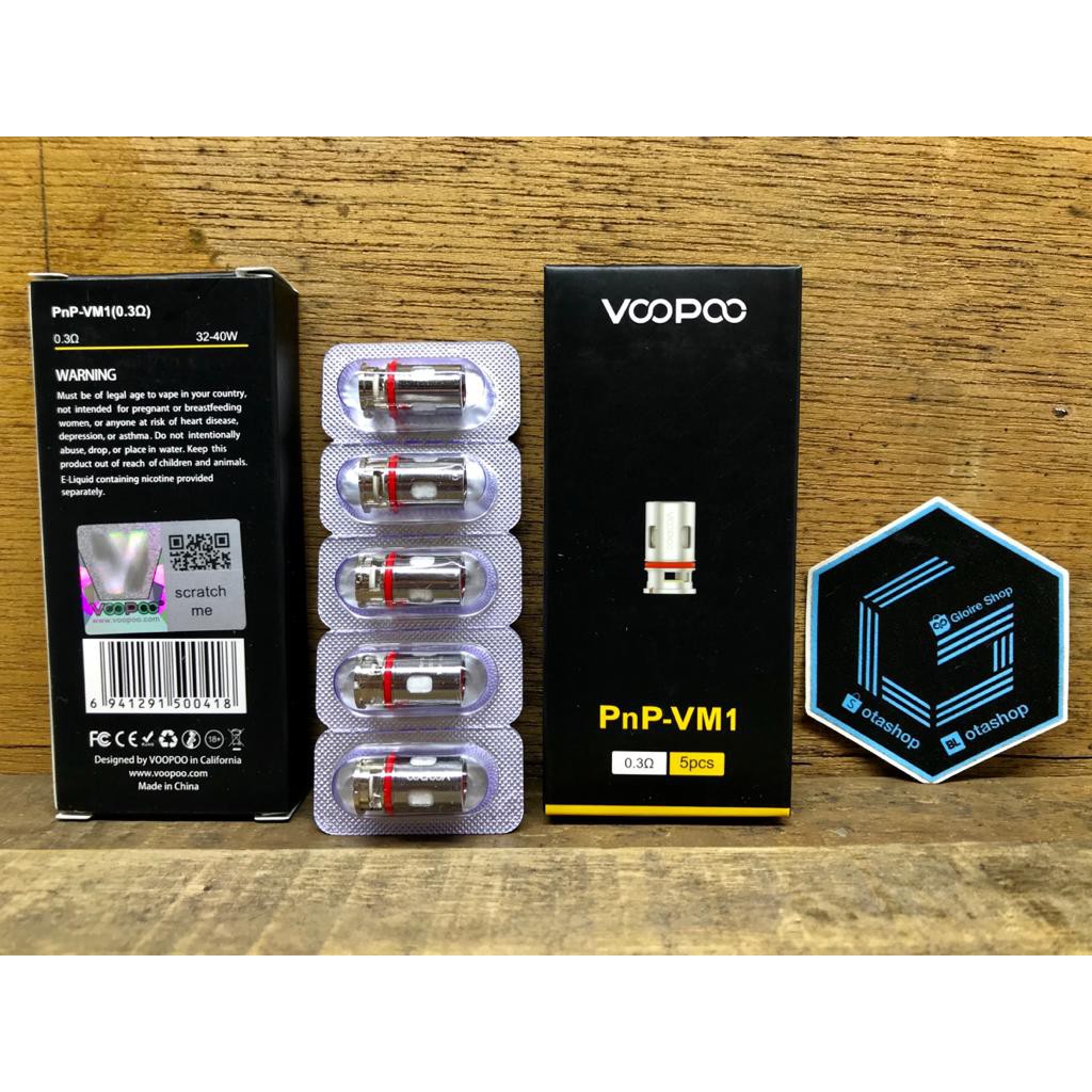 COIL Voopoo Vinci PNP-VM1 0.3OHM Replacement 0.3 ohm for freebase vopoo voopo vm1 vm 1