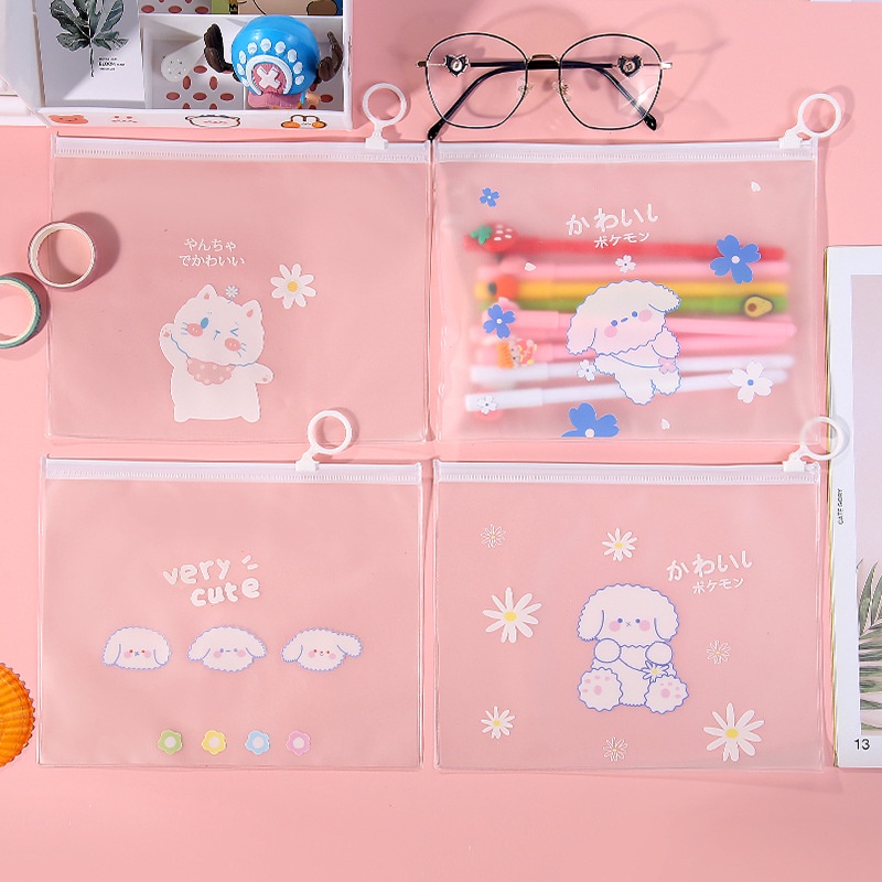 Tempat Pensil / Zipper Bag Edisi Rabbit Serbaguna