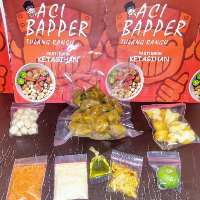 Baso Aci Bapper boci Premium boci baper sambel mercon Cilok Bapper CILOKBA garut seblak bapper