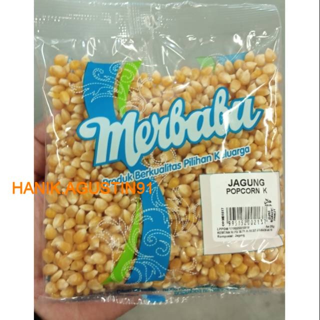 

JAGUNG POPCORN MERBABU 250GR