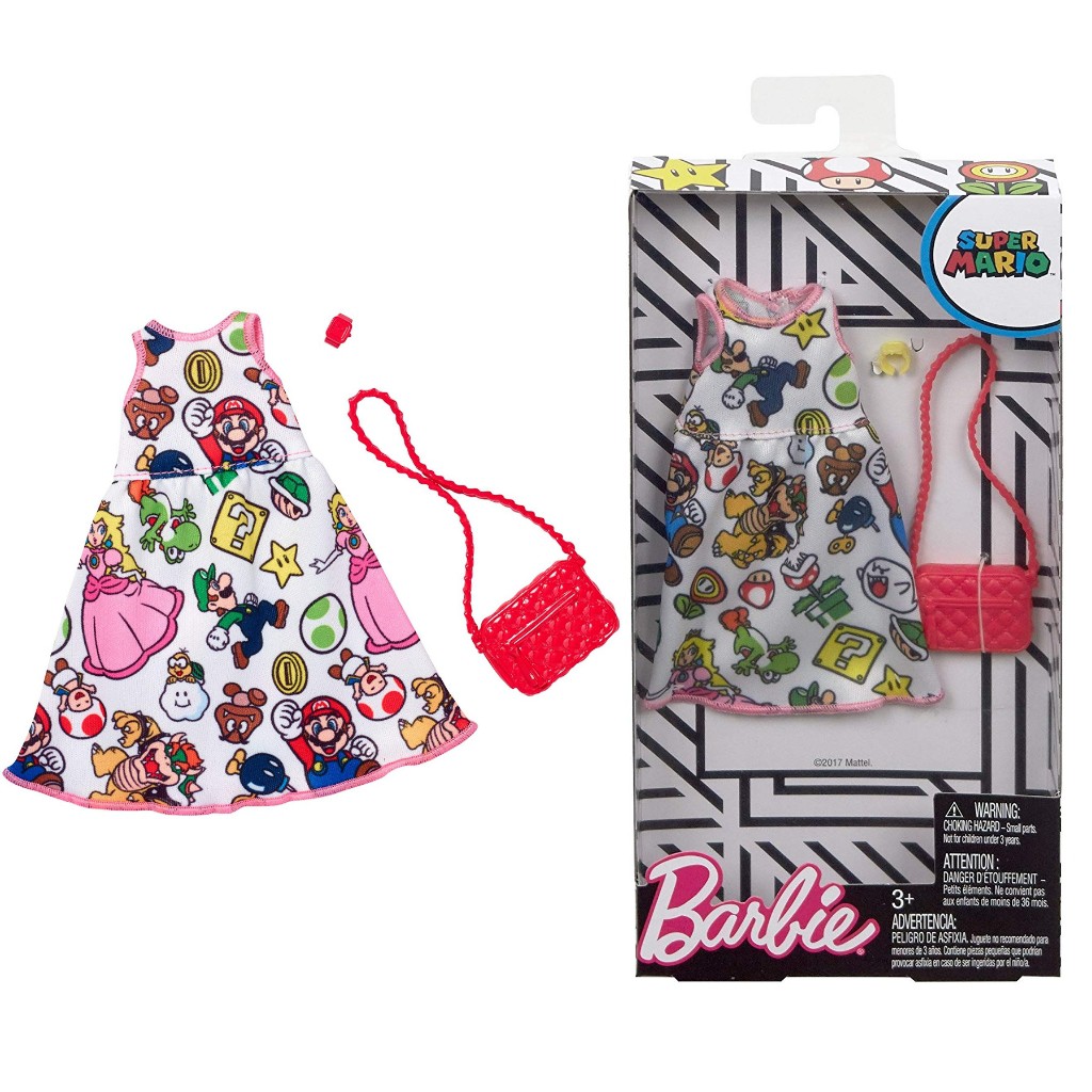 barbie mario clothes