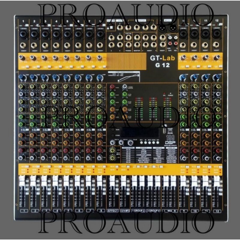 Mixer Audio GT LAB 12 / GT LAB12  G 12CH  by RDW  Original