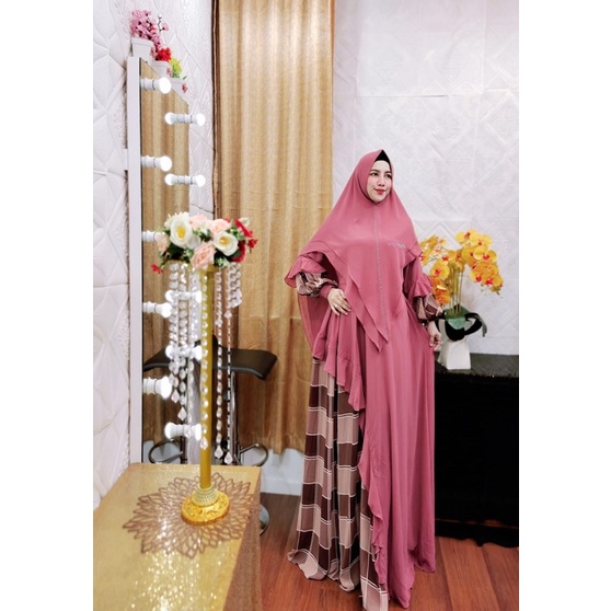 gamis wanita Alena Syari by arsyakayla