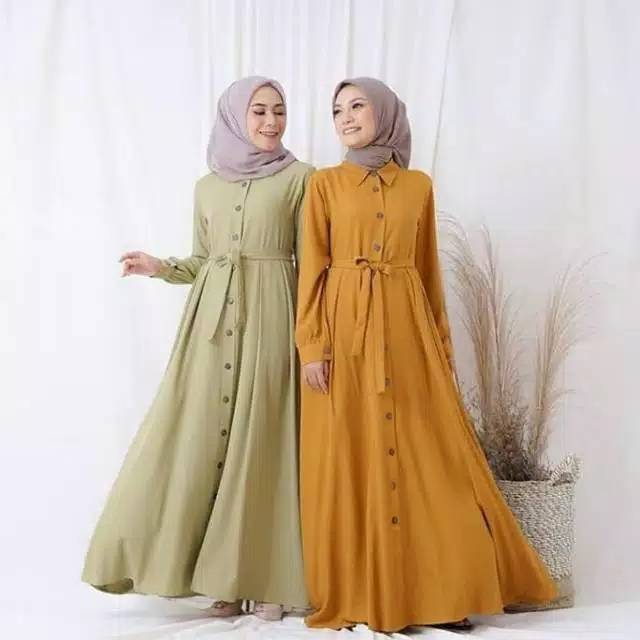 Gamis Toyobo kancing
