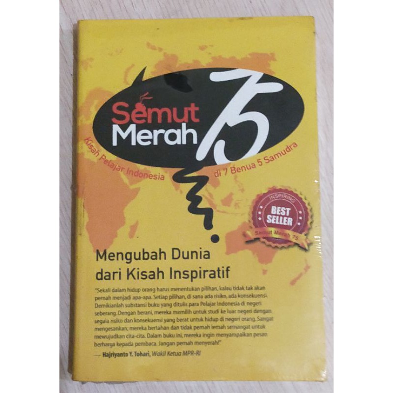 Semut Nerah 75; Kisah Pelajar Indonesia Di 7 Benua 5 Samudra