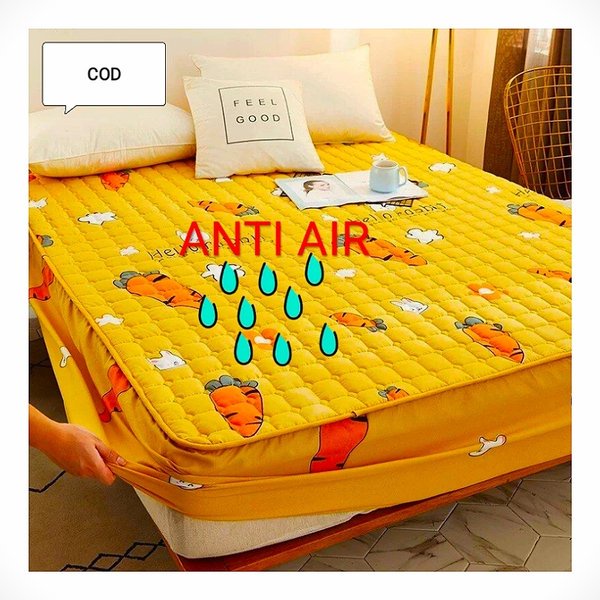 Sprei Waterproof Motif Sprey Karakter Bed Cover Anti Air Size 180x200cm