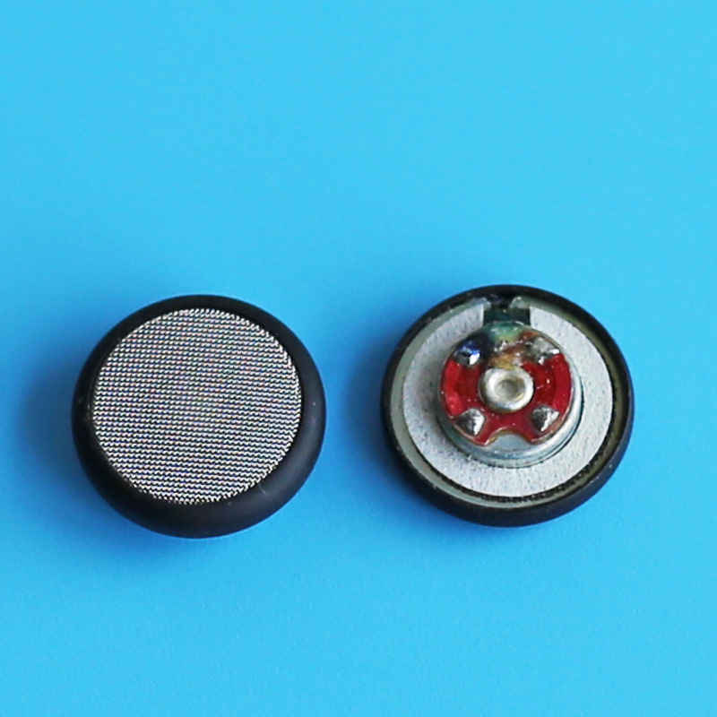 (1 Pasang) Driver Unit Kepala Flat 15mm Bahan Mesh Steel Untuk Speaker Earbuds Diy