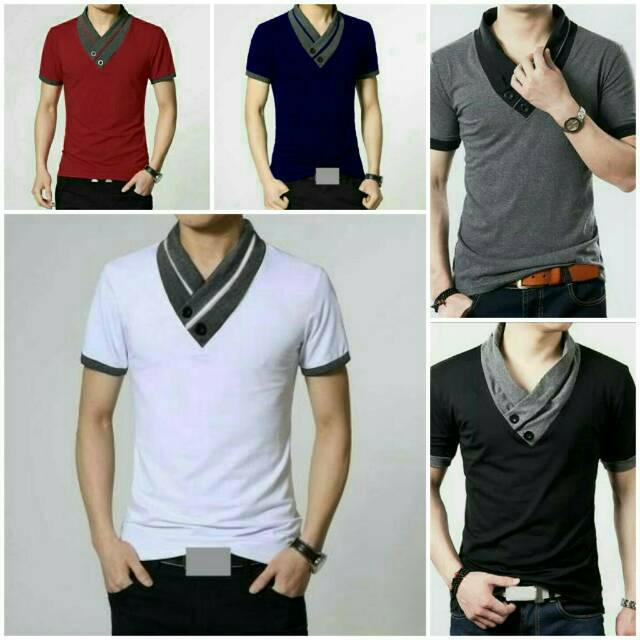 BosBaju- Siwon Kaos lengan pendek korea terbaru (5 Warna)