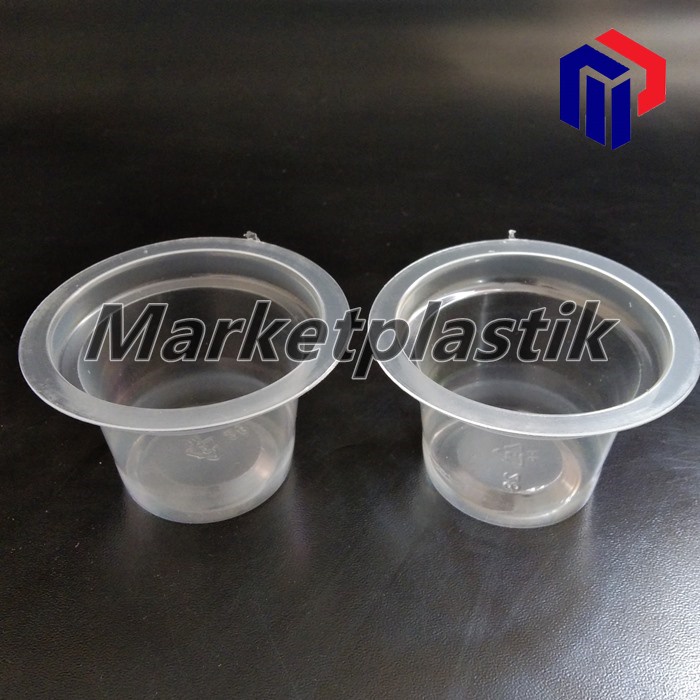 Cup Jelly Bandara/Cup Puding/Cup Es Krim/Cup Plastik 50ml