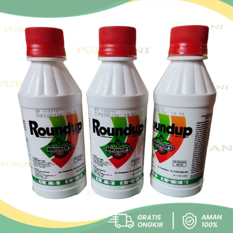 Herbisida Roundup 200 ml Pembasmi Rumput Liar