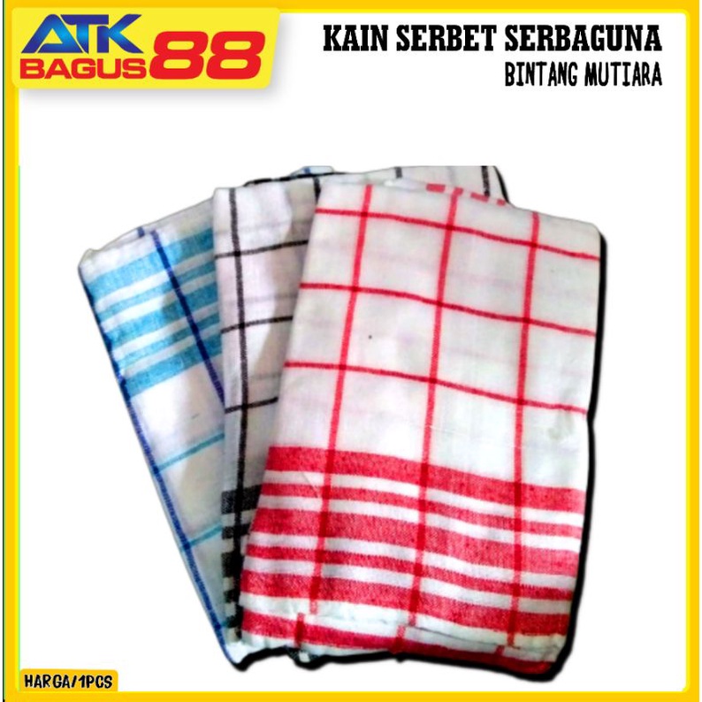 SERBET KAIN BINTANG MUTIARA 1 PCS (NEW) TERMURAH