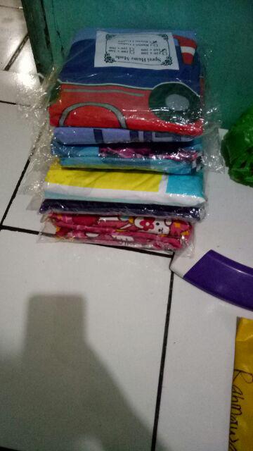 Grosir Seprei Homemade Motif Blue Cars Murah Berkualitas