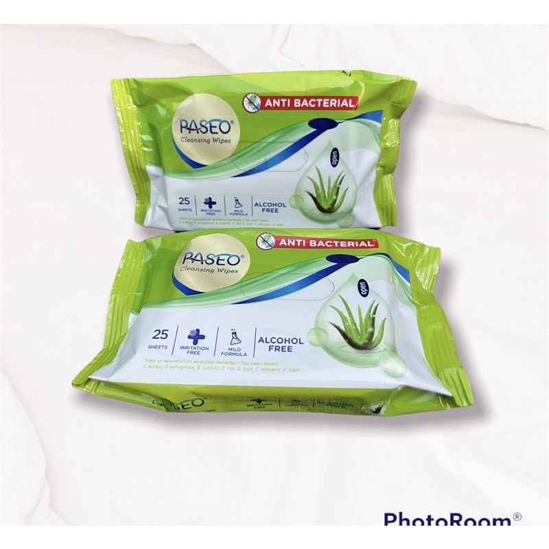 Passeo Tissue Anti Backterial Wipes 25sheet