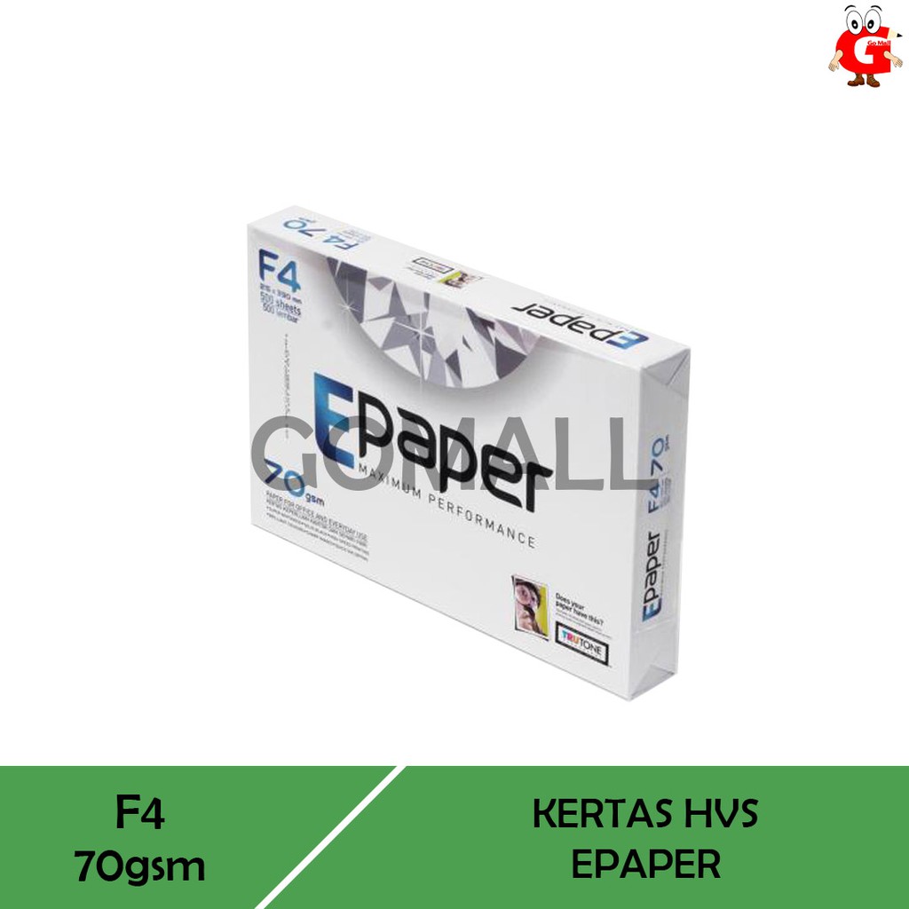 

E-Paper Kertas HVS Fotocopy 70 GSM F4