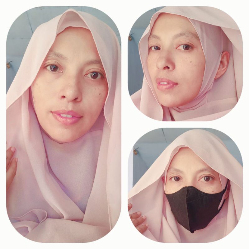 PASHMINA NEW NORMAL/HIJAB RAMAH MASKER/PASHMINA INNER/HIJAB INNER LUBANG TELINGA